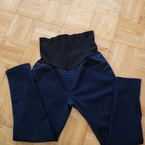 Maternity capris size large denim diva, 5 pockets